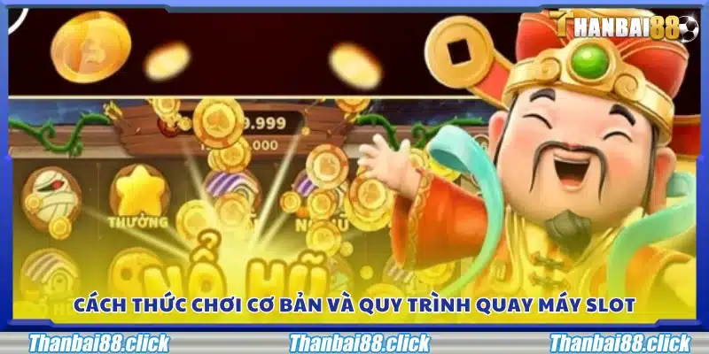 Quy trình chơi cơ bản và cách quay máy slot